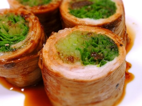 水菜の肉巻き レシピ 作り方 By Mmm67 楽天レシピ